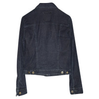 Moschino Jas/Mantel Denim in Blauw