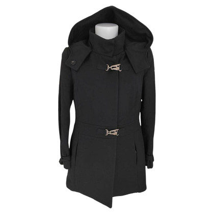 Flavio Castellani Jacket/Coat Wool in Black