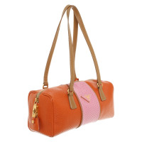 Prada Handtasche in Orange/Rosa