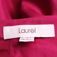 Laurèl Skirt Silk in Fuchsia