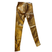 J Brand Gold-colored jeans