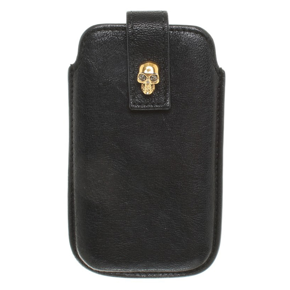 Alexander McQueen IPhone Case in Black