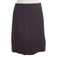 René Lezard skirt in violet / white