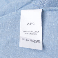 A.P.C. Jurk in blauw