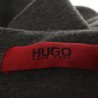 Hugo Boss Kleid in Grau/Schwarz