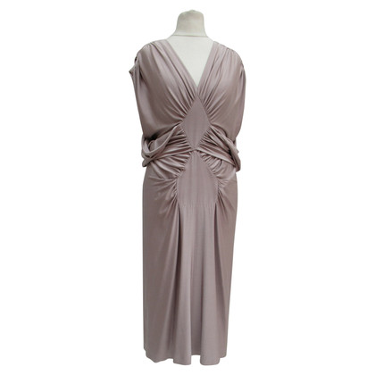 Yves Saint Laurent Dress Viscose in Taupe