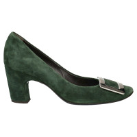 Roger Vivier Lace-up shoes Leather in Green