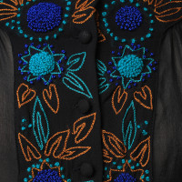 Anna Sui Camicia con ricamo floreale