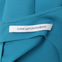 Diane Von Furstenberg Abito "Carpreena Mini" in turchese