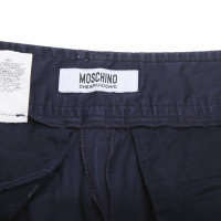 Moschino Cheap And Chic Paio di Pantaloni in Cotone in Blu