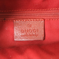 Gucci Patterned handbag in red