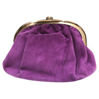 Yves Saint Laurent clutch Suede