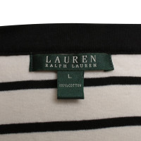 Ralph Lauren Baumwollshirt in Schwarz/Weiß