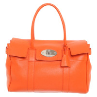 Mulberry Bayswater in Pelle in Arancio