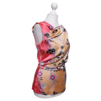 Etro Zijden blouse met bloemmotief
