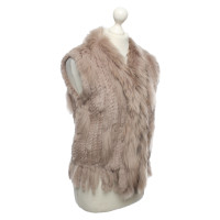 Oakwood Gilet in Pelliccia in Beige