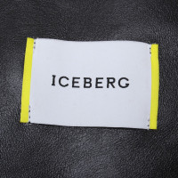 Iceberg Jasje van het leer in zwart
