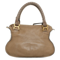 Chloé Handtasche aus Leder in Ocker