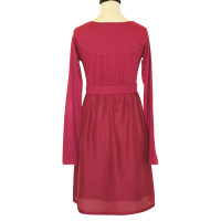 Velvet Dress in red