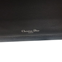 Christian Dior Diorama Leer in Zwart
