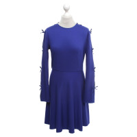 Sport Max Royalblaues Kleid mit Schleifen