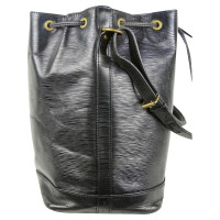Louis Vuitton Black Leather Sac Noe Epi