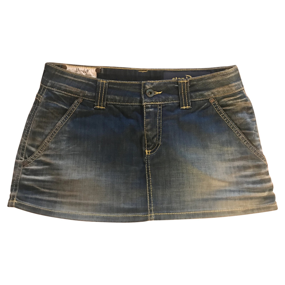 Dondup Rok Denim in Blauw