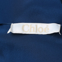 Chloé Top Silk in Blue