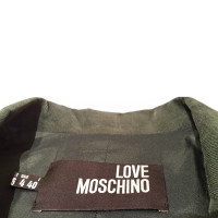 Moschino Love Blazer in velluto