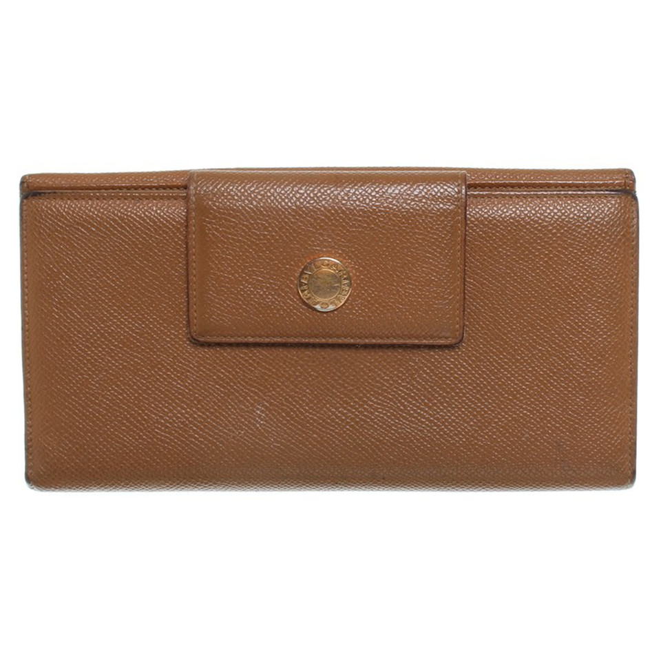 Bulgari Wallet in Brown