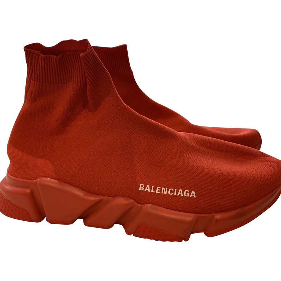 Balenciaga Trainers in Red