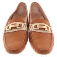 Tod's Leder-Slipper in Braun