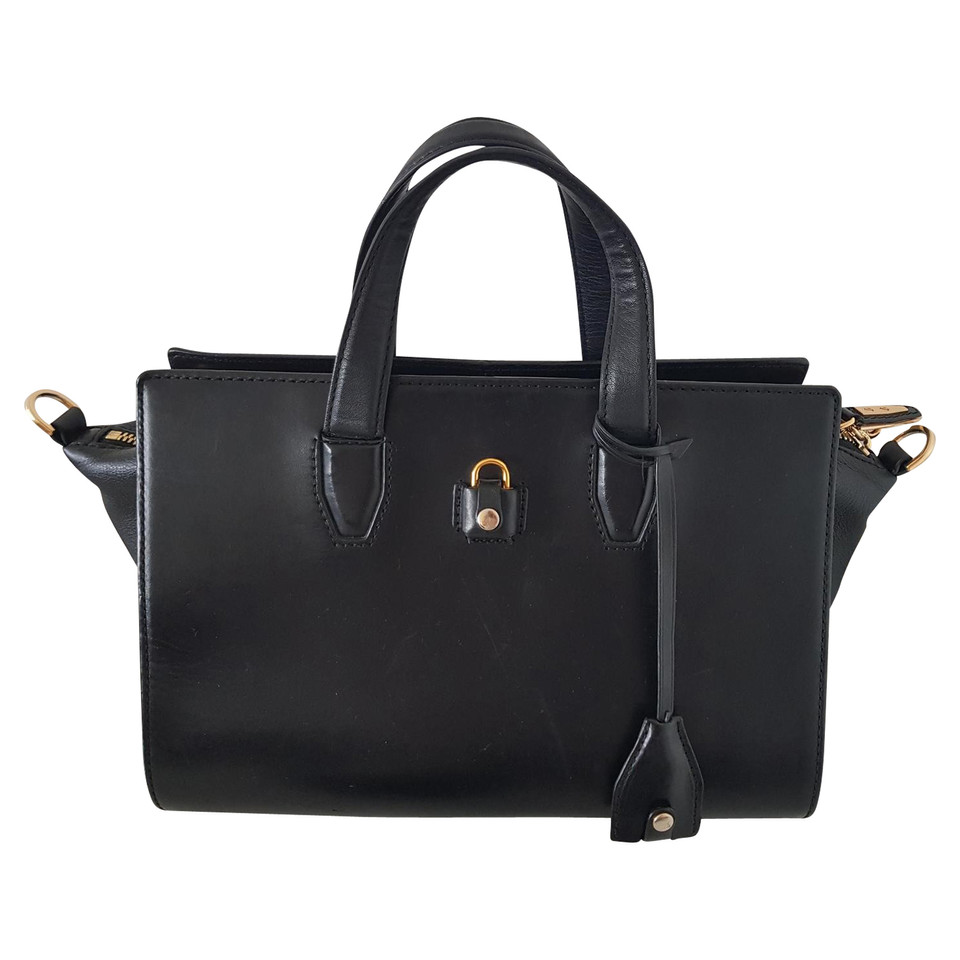 Alexander Wang Handtasche aus Leder in Schwarz