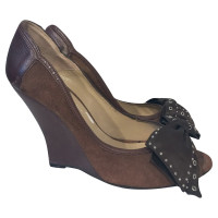 Russell & Bromley Suede wedges