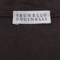 Brunello Cucinelli Strickjacke in Braun