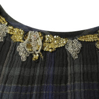 Antik Batik top with sequin trim