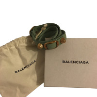 Balenciaga Leather bracelet with studs