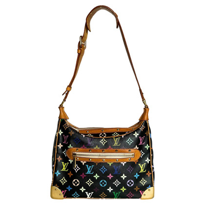 Louis Vuitton Boulogne in Tela in Nero