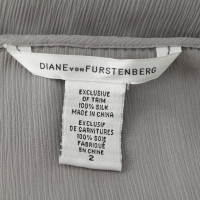 Diane Von Furstenberg Robe courte en gris