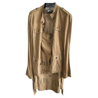 Aigner Dress Leather in Beige