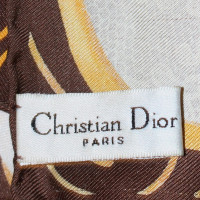 Christian Dior Seidentuch mit floralem Print 