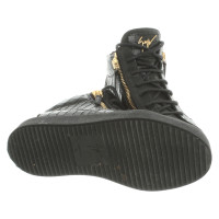 Giuseppe Zanotti Trainers Leather in Black