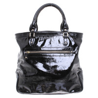 Anya Hindmarch Handbag Patent leather in Black