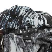 Theory Jersey-Kleid mit Muster