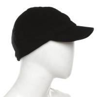 Miu Miu Velvet cap in black