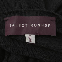 Talbot Runhof vestito maglia in nero