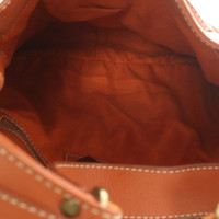 Luella Handbag Leather in Orange