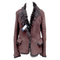 Gucci Lambskin jas in blazer stijl