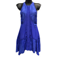 Roberto Cavalli Dress Silk in Blue