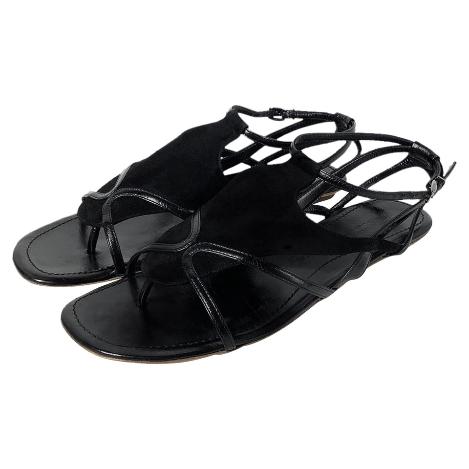 Jil Sander Sandales en Noir